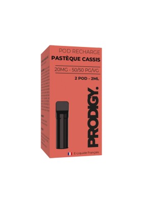 Prodigy Pods - Pastèque Cassis
 Nicotine-20 mg