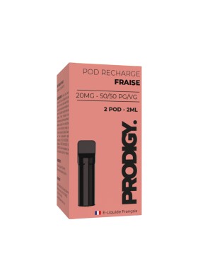 Prodigy Pods - Fraise
 Nicotine-20 mg