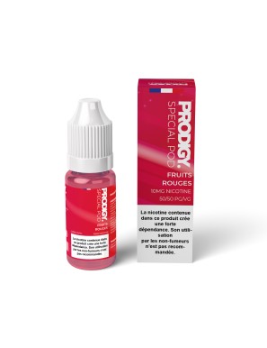 Prodigy E Liquide 10ml Fruits Rouges 10mg