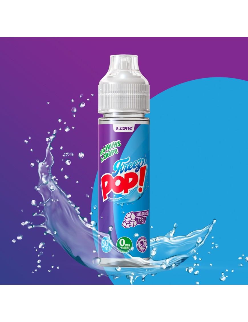 Pop Grape Red Fruits - Freez Pop - E-Cone - 50ml